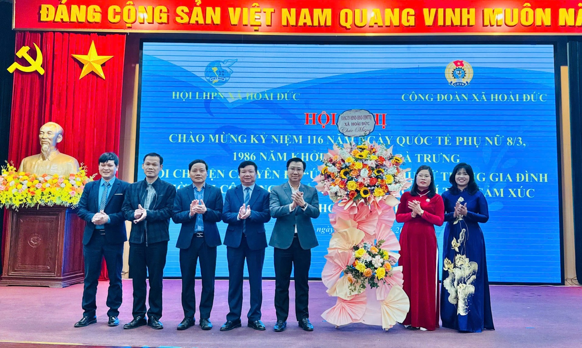 Hà Nội: Xã Hoài Đức kỷ niệm 116 năm Ngày Quốc tế Phụ nữ 8/3, lan tỏa tinh thần trách nhiệm và yêu thương