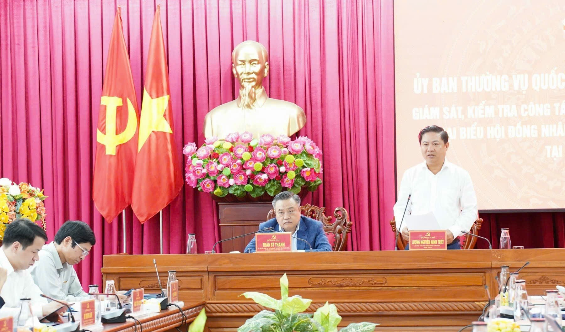 Hội đồng Bầu cử quốc gia làm việc với tỉnh Đắk Lắk về công tác chuẩn bị bầu cử