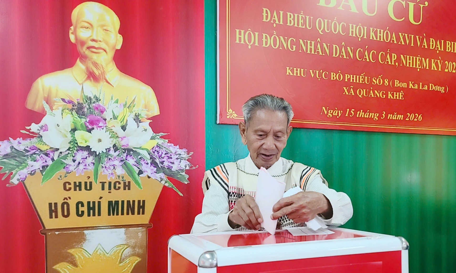 Lâm Đồng: Hơn 2,7 triệu cử tri hòa chung Ngày hội non sông