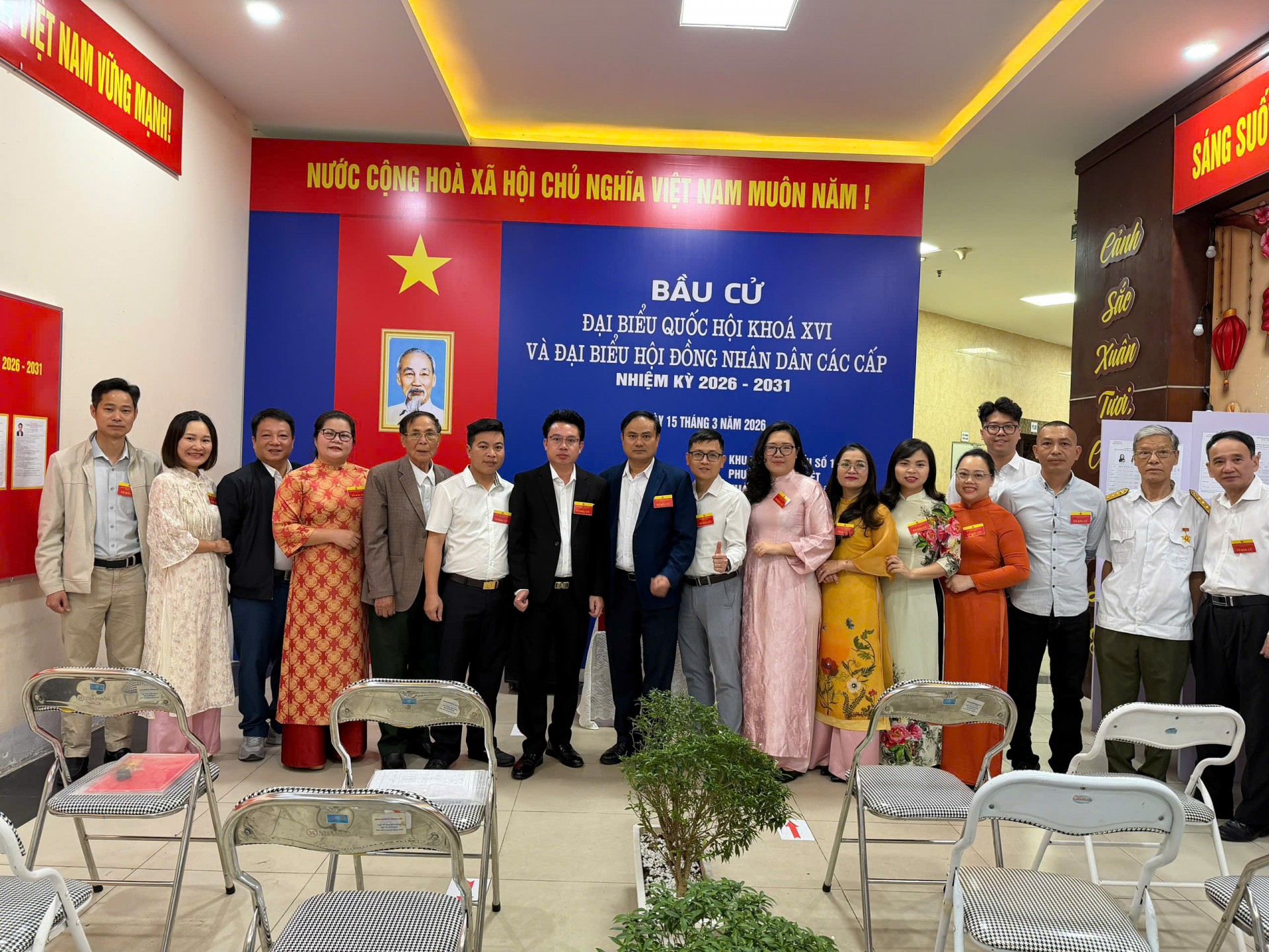 Ngày hội non sông tại tổ dân phố 14, VP6, phường Hoàng Liệt, TP. Hà nội: “Gửi gắm niềm tin, chọn người đủ Tâm - Tầm – Tài”