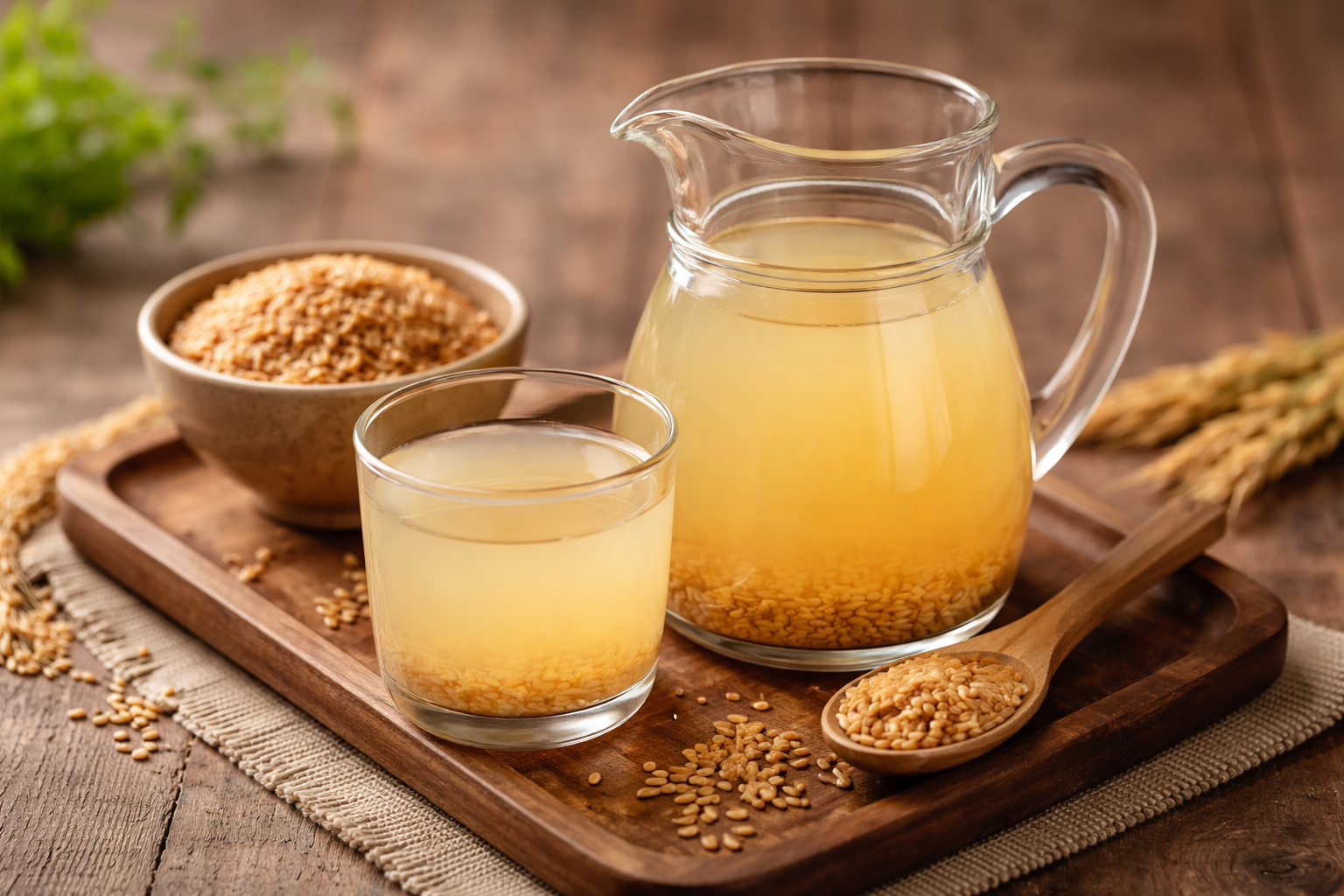 Nước gạo rang - Thức uống “dưỡng vị” trong y học cổ truyền Nước gạo rang - Thức uống “dưỡng vị” trong y học cổ truyền