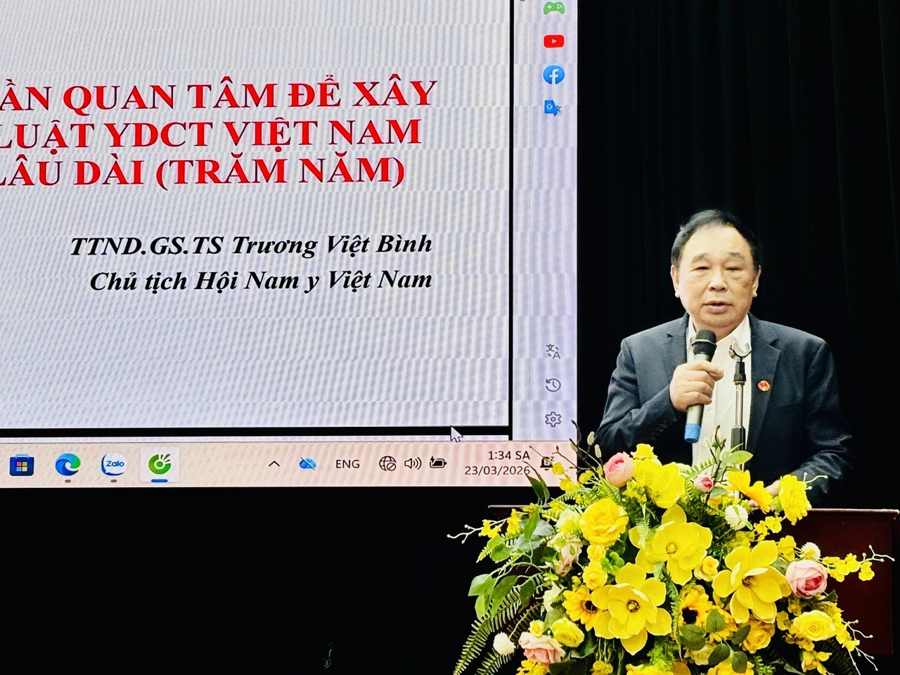 Tọa đàm khoa học: Y học Cổ truyền  Khó khăn, Thách thức và Triển vọng phát triển trong thời đại hiện nay