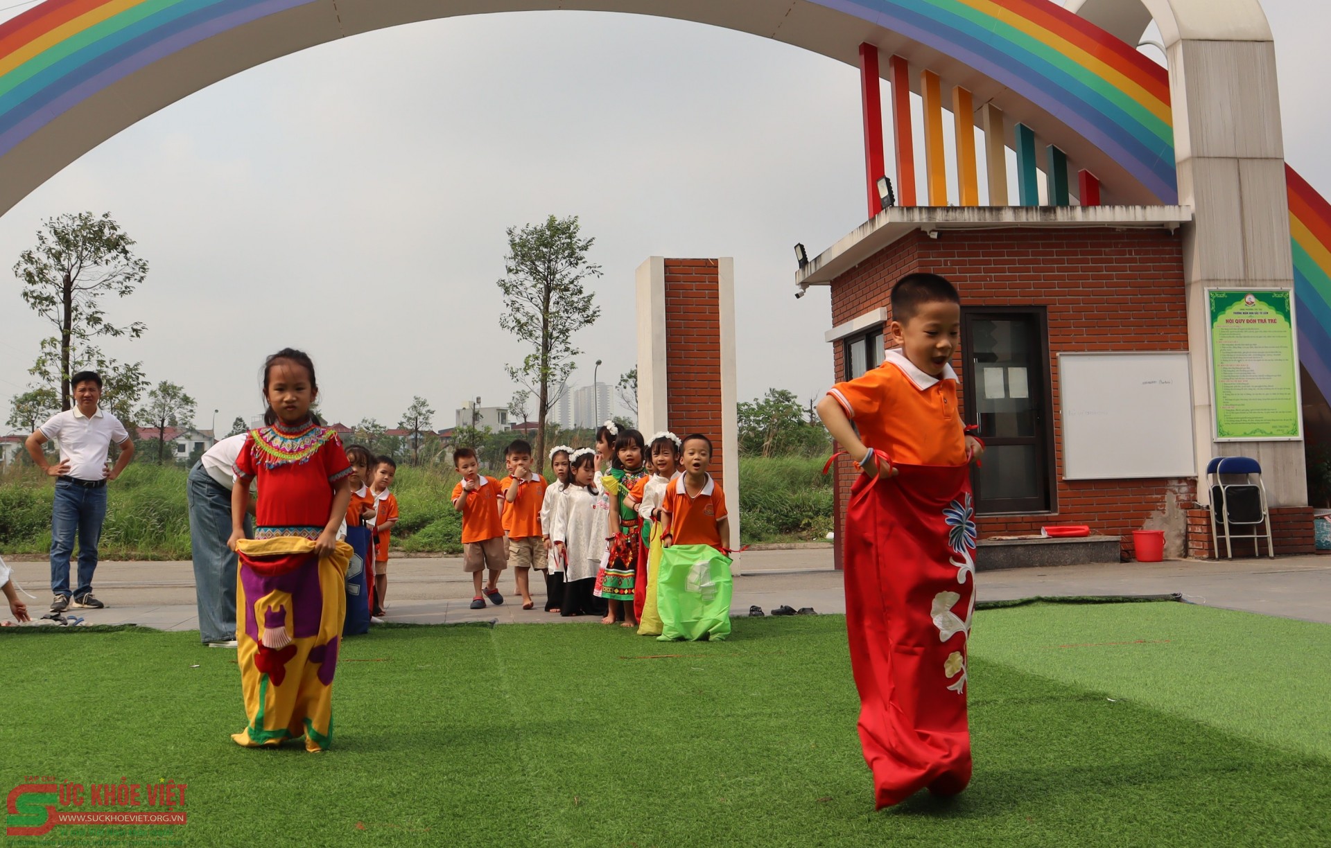 Sôi nổi Ngày hội thể dục thể thao tại Trường Mầm non Bắc Từ Liêm Sôi nổi Ngày hội thể dục thể thao tại Trường Mầm non Bắc Từ Liêm