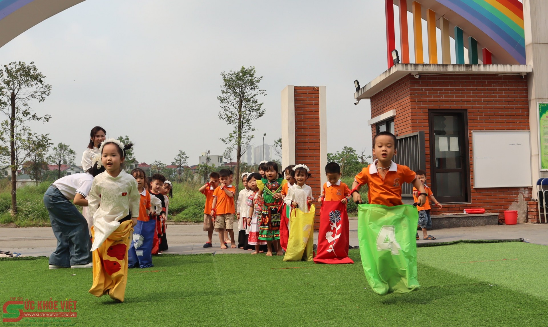 Sôi nổi Ngày hội thể dục thể thao tại Trường Mầm non Bắc Từ Liêm Sôi nổi Ngày hội thể dục thể thao tại Trường Mầm non Bắc Từ Liêm