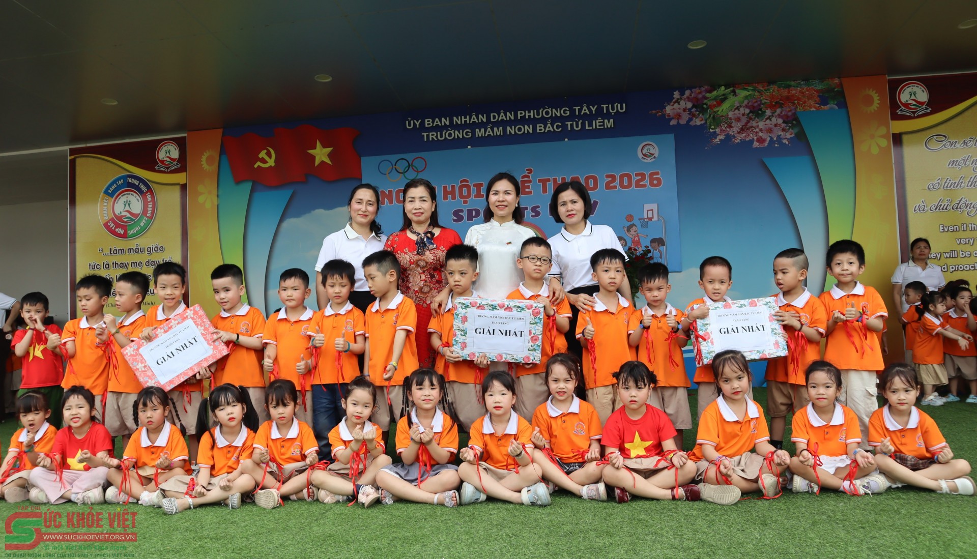 Sôi nổi Ngày hội thể dục thể thao tại Trường Mầm non Bắc Từ Liêm Sôi nổi Ngày hội thể dục thể thao tại Trường Mầm non Bắc Từ Liêm