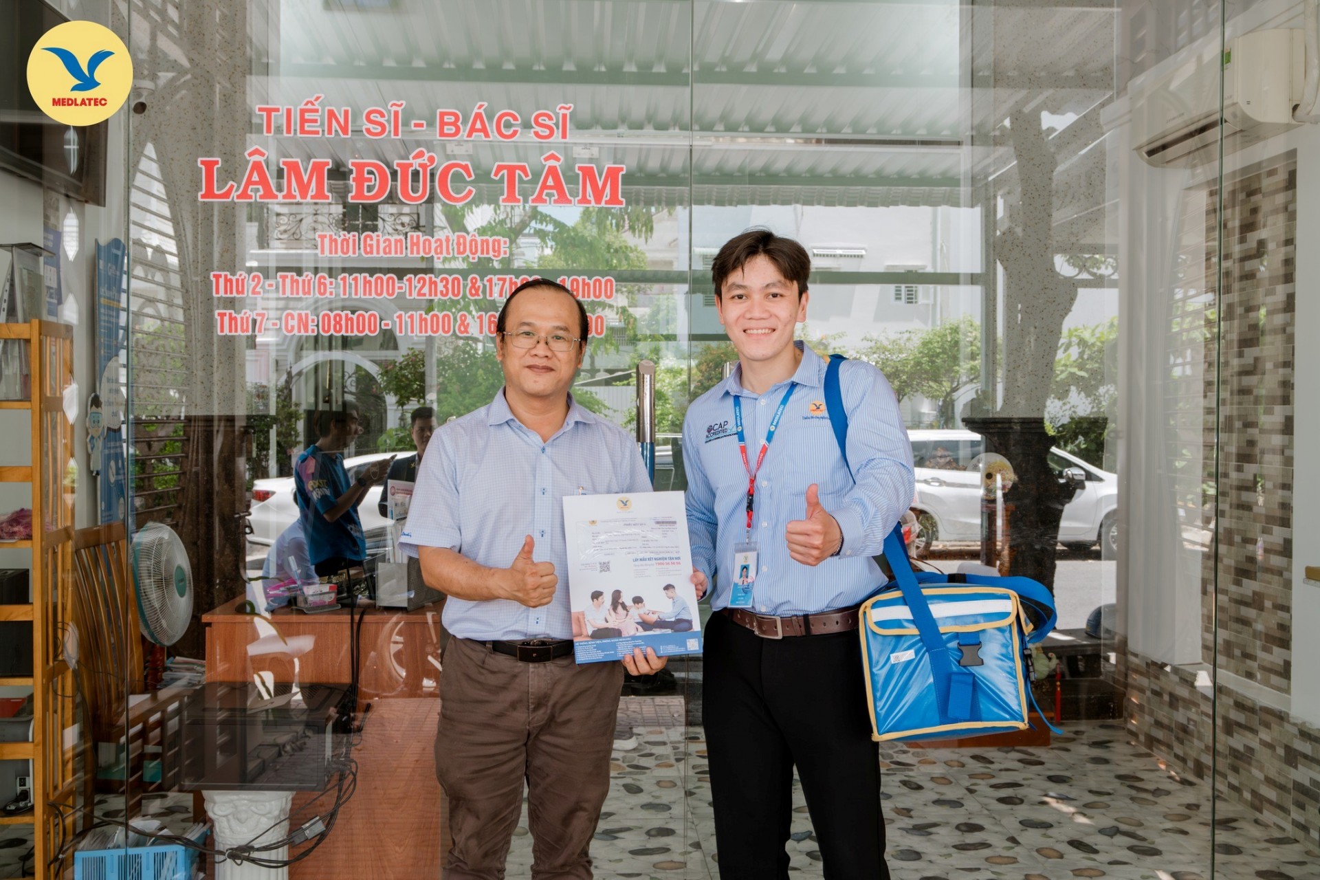 Dịch vụ lấy mẫu xét nghiệm tận nơi - 