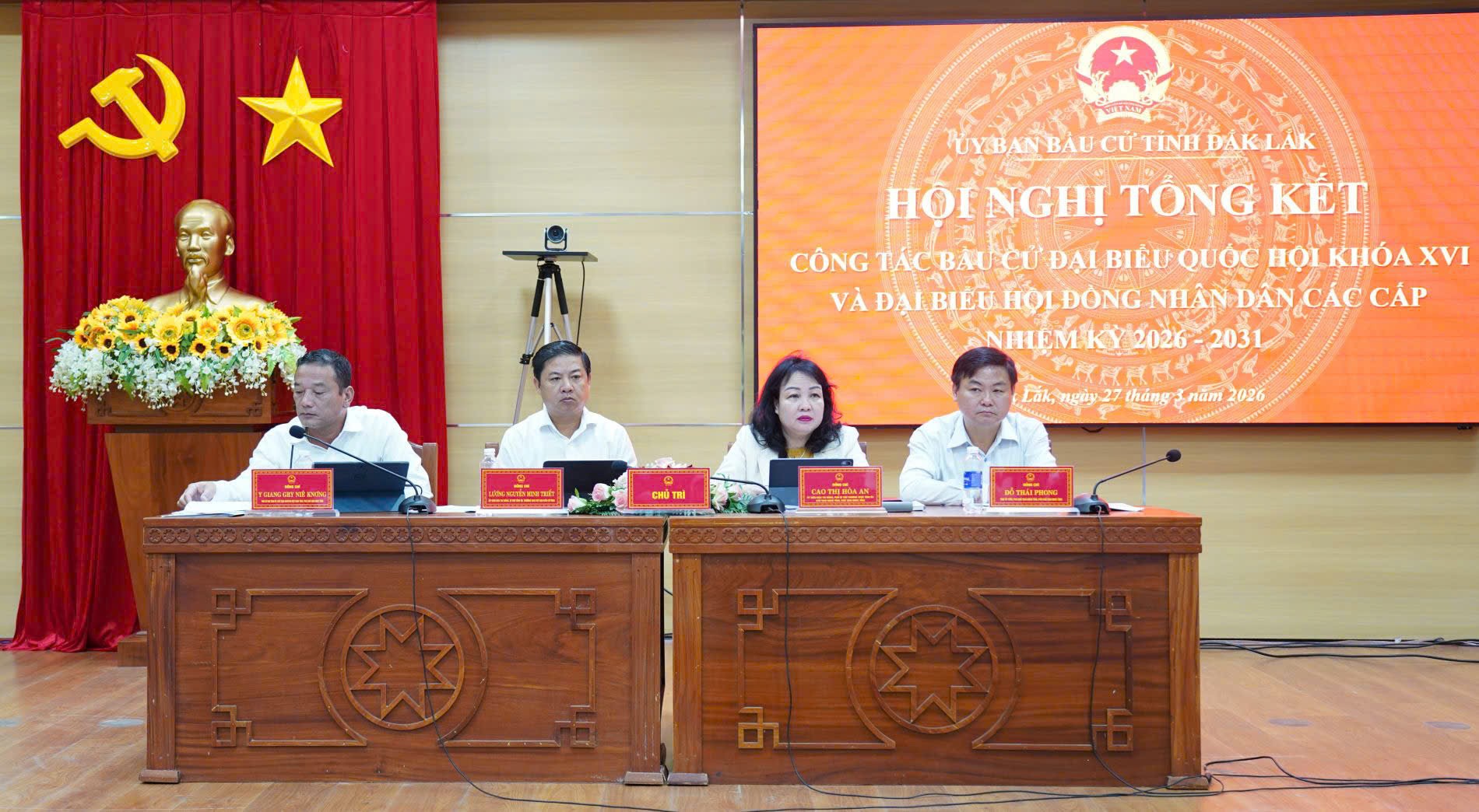 Đắk Lắk: tổng kết công tác bầu cử đại biểu Quốc hội khóa XVI và đại biểu HĐND các cấp nhiệm kỳ 2026–2031 Đắk Lắk: tổng kết công tác bầu cử đại biểu Quốc hội khóa XVI và đại biểu HĐND các cấp nhiệm kỳ 2026–2031