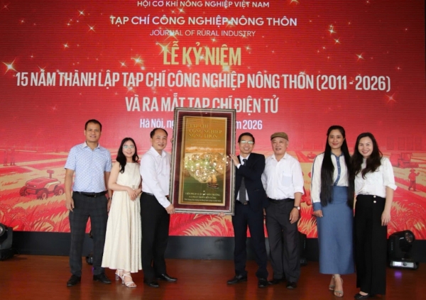 Kỷ niệm 15 năm thành lập, Tạp chí Công nghiệp Nông thôn ra mắt phiên bản điện tử