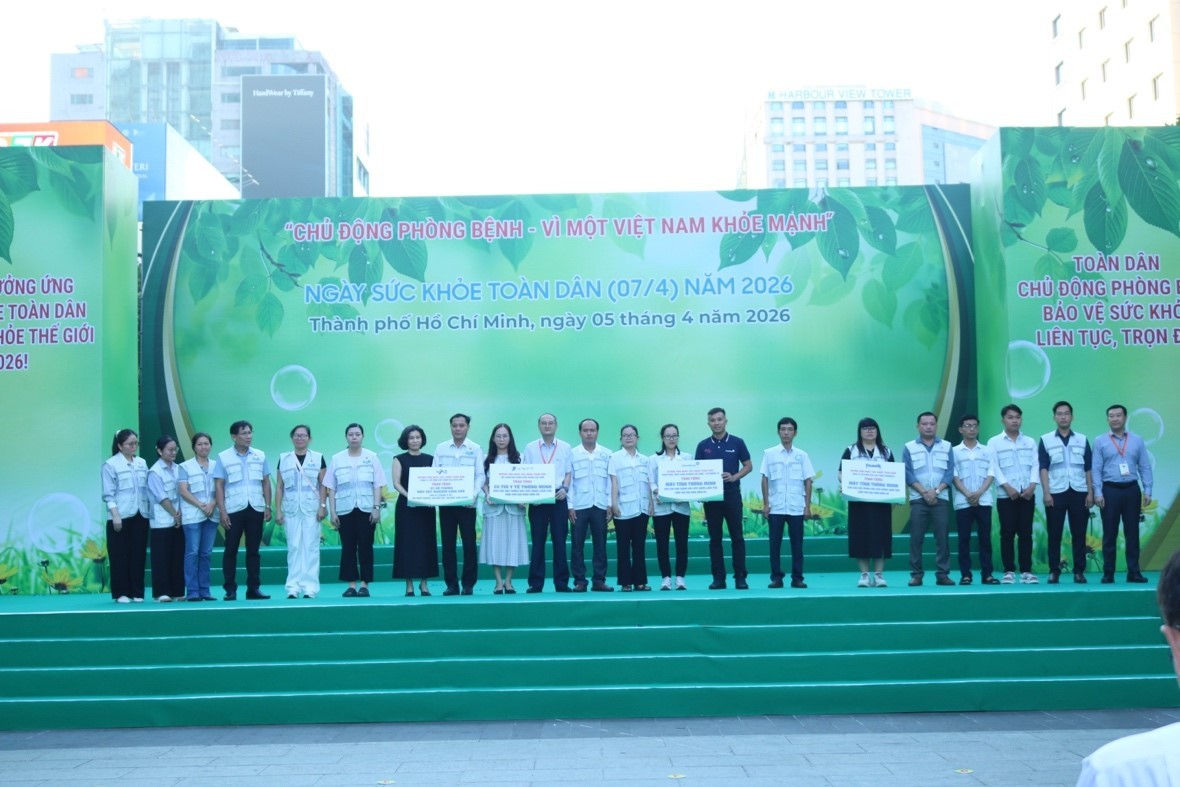 Thành phố Hồ Chí Minh: Lan tỏa Ngày Sức khỏe toàn dân (07/4) vì một Việt Nam khỏe mạnh
