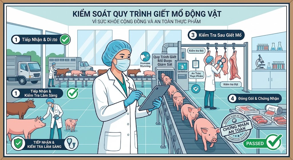 Lâm Đồng: Chấn chỉnh công tác kiểm soát giết mổ, tăng cường kỷ luật, kỷ cương trong thực thi công vụ Lâm Đồng: Chấn chỉnh công tác kiểm soát giết mổ, tăng cường kỷ luật, kỷ cương trong thực thi công vụ