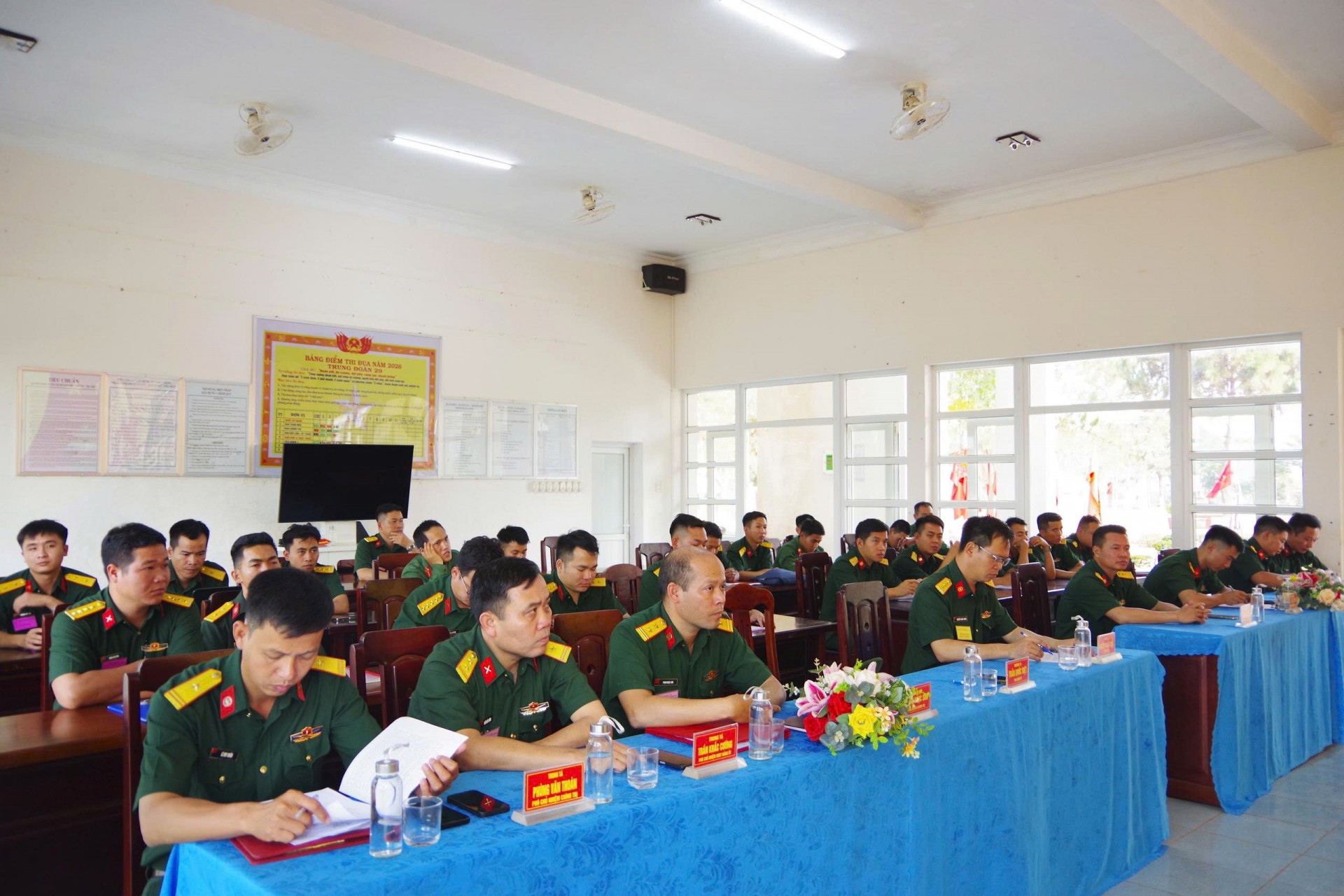 Gia Lai: Trung đoàn Thông tin 29 tổ chức thành công Hội thi Báo cáo viên giỏi năm 2026 Gia Lai: Trung đoàn Thông tin 29 tổ chức thành công Hội thi Báo cáo viên giỏi năm 2026