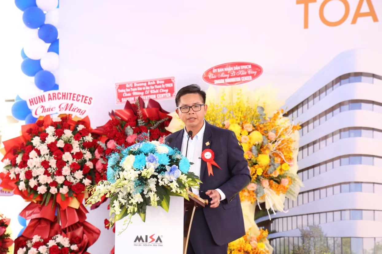 Khởi công Saigon Innovation Center - trung tâm đổi mới sáng tạo mới tại KCX Tân Thuận