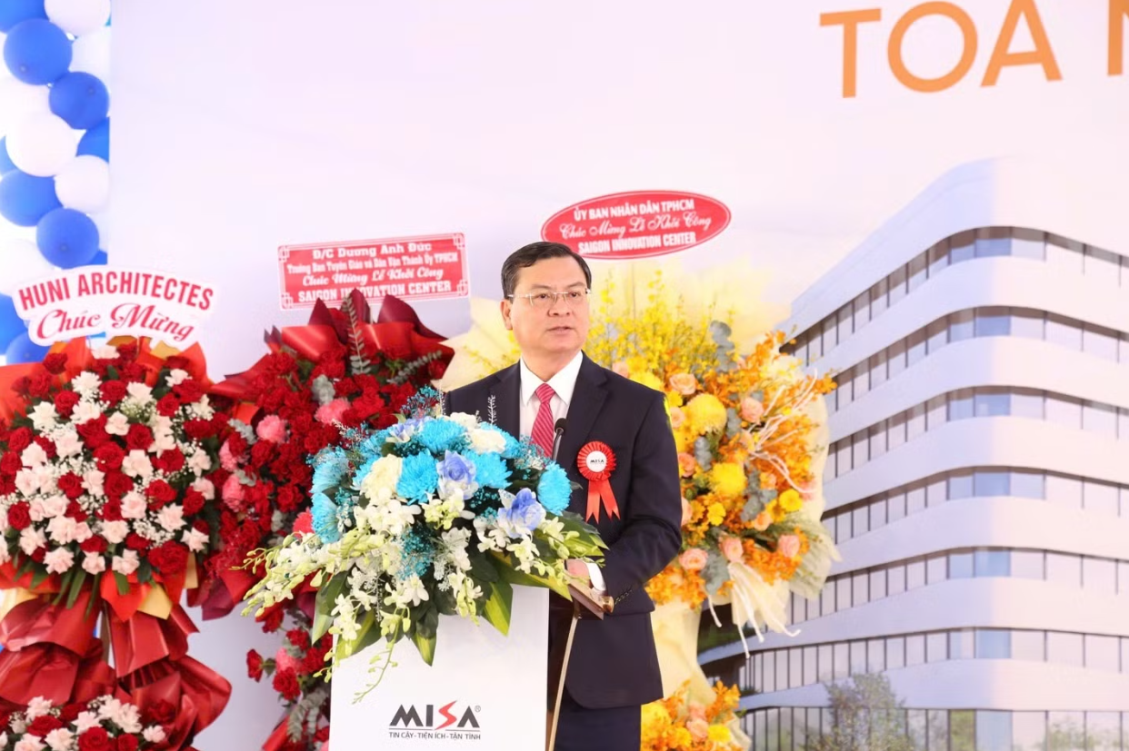 Khởi công Saigon Innovation Center - trung tâm đổi mới sáng tạo mới tại KCX Tân Thuận