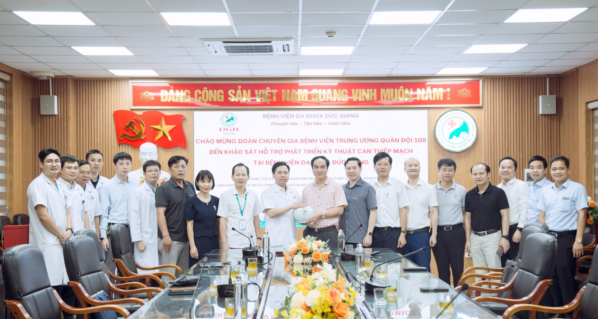 BVĐK Đức Giang tăng tốc triển khai kỹ thuật cao: Đẩy mạnh hợp tác can thiệp mạch với BV TW Quân đội 108