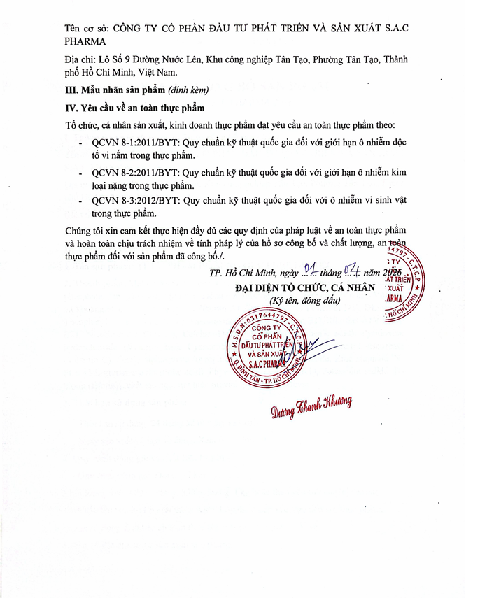 Công ty TNHH Dịch vụ Phân phối PB PHARMA chính thức ra mắt bộ ba sản phẩm thực phẩm bổ sung Công ty TNHH Dịch vụ Phân phối PB PHARMA chính thức ra mắt bộ ba sản phẩm thực phẩm bổ sung