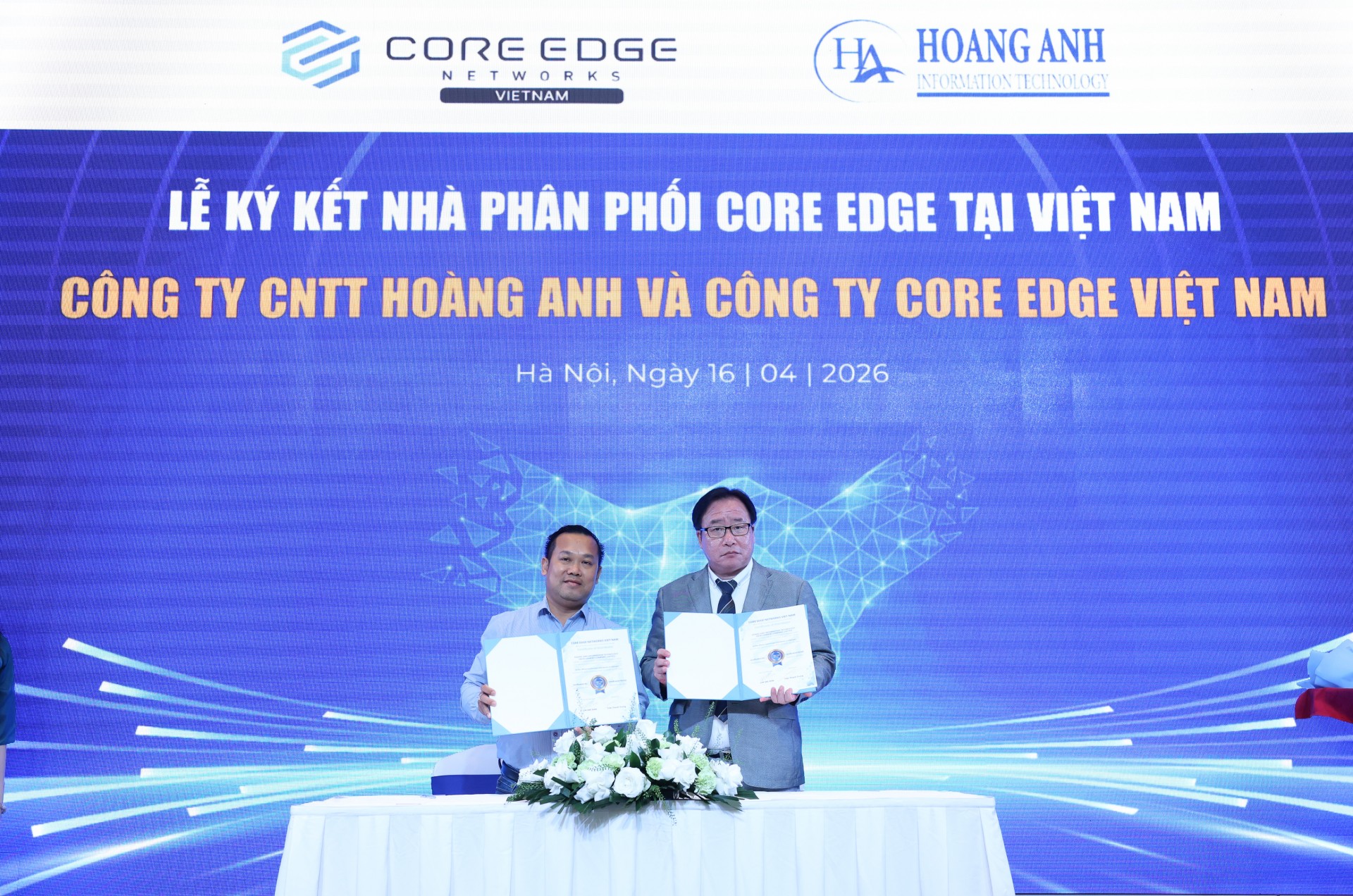 CoreEdge chính thức ra mắt hệ thống nhà phân phối tại Việt Nam