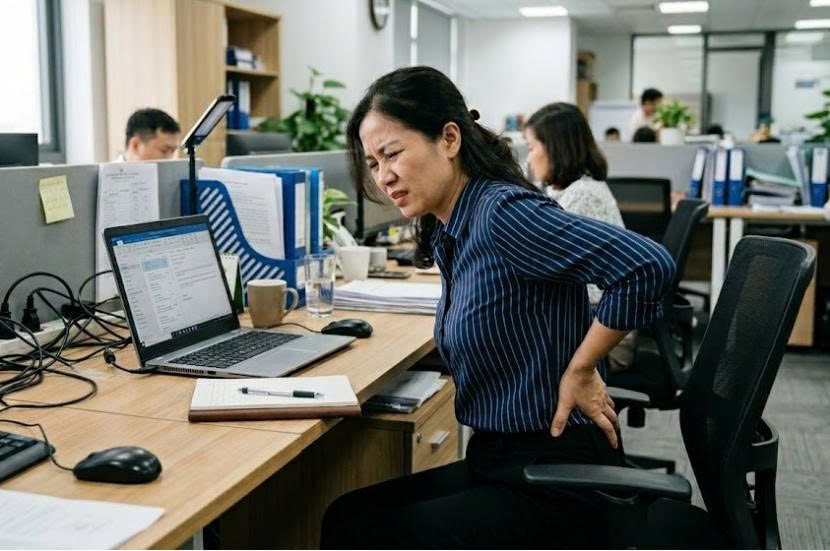 Một số bài tập đơn giản giúp giảm đau lưng, cứng khớp