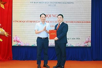 Bổ nhiệm TS.BS Vũ Trí Hiếu giữ chức Phó Giám đốc Bệnh viện Đa khoa Hải Dương