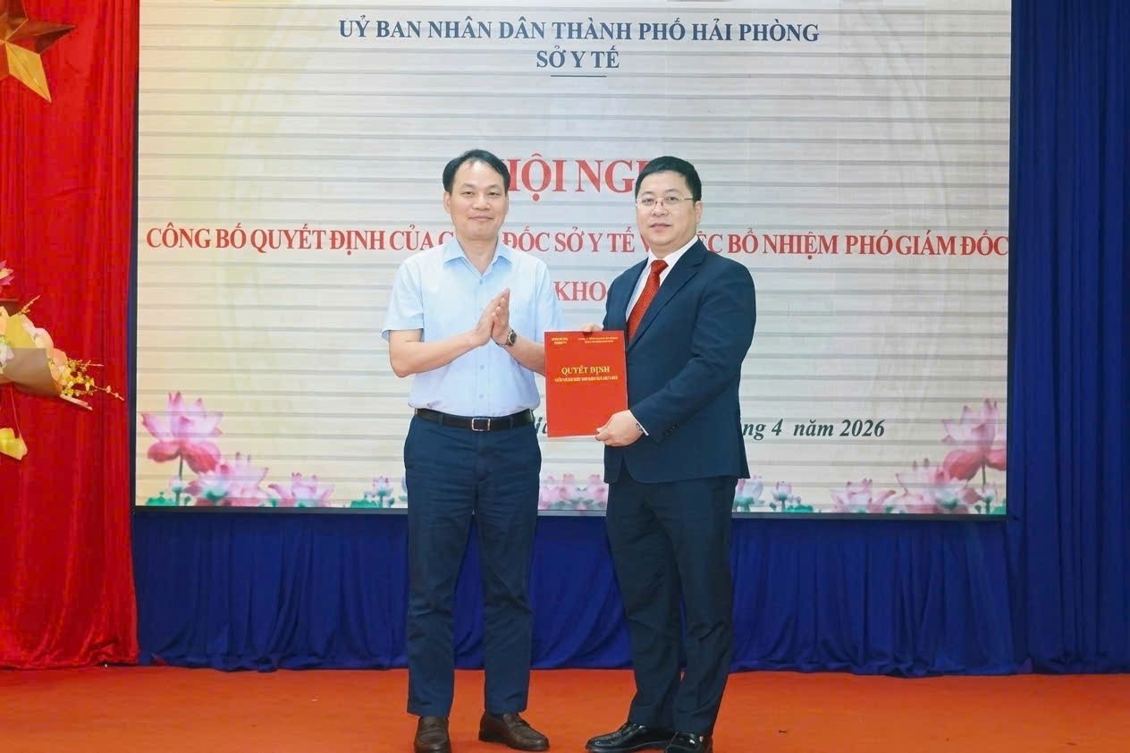 Bổ nhiệm TS.BS Vũ Trí Hiếu giữ chức Phó Giám đốc Bệnh viện Đa khoa Hải Dương