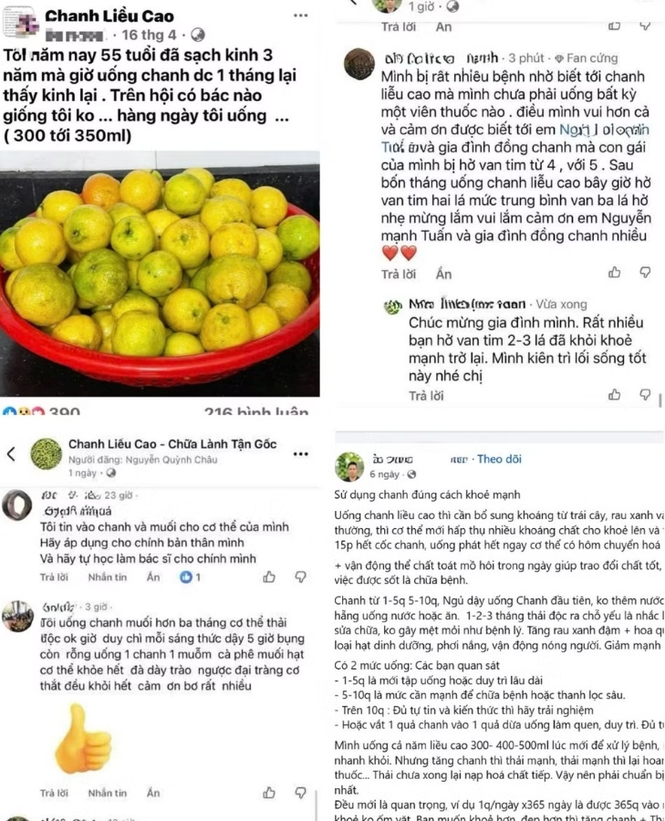 “Thải độc” bằng chanh liều cao: Từ trào lưu mạng đến những ca nhập viện, thậm chí tử vong