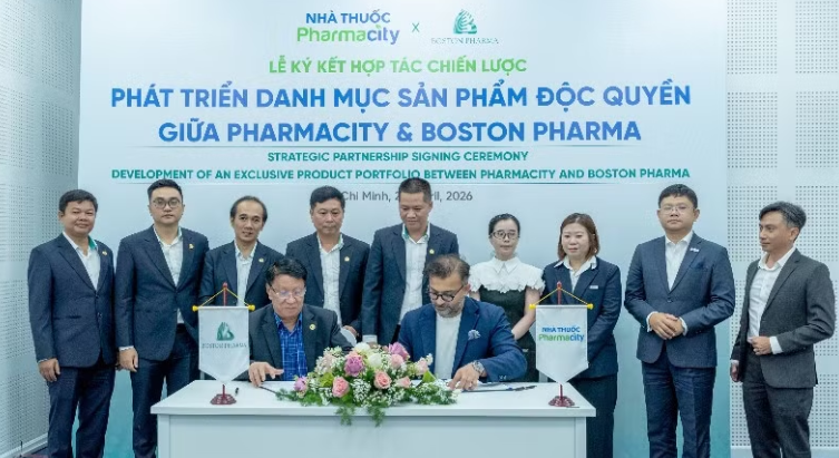 Pharmacity và Boston Pharma bắt tay chiến lược: Đưa dược phẩm tiêu chuẩn EU-GMP đến tay người tiêu dùng với giá thành hợp lý