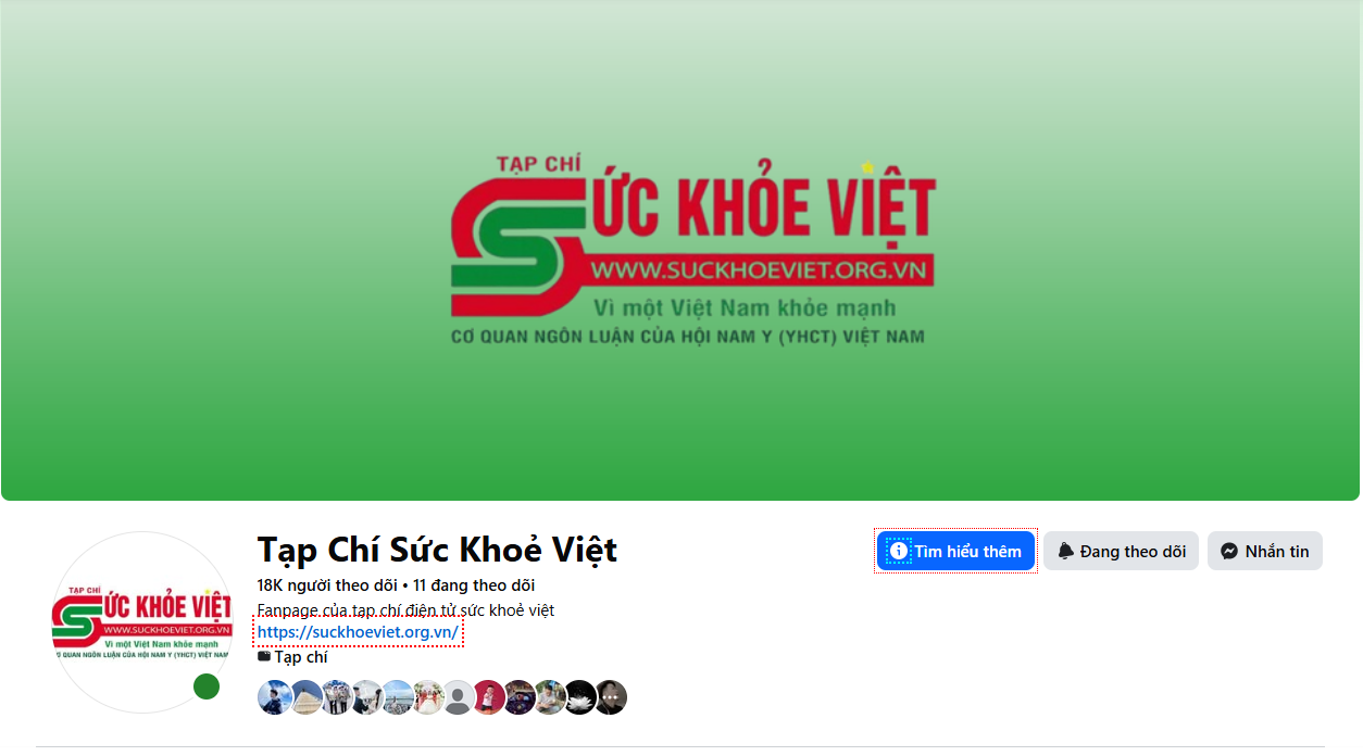 Fanpage Tạp chí Sức khỏe Việt: Cầu nối thông tin y tế sức khỏe trong thời đại số