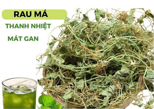 Thanh lọc cơ thể với rau má