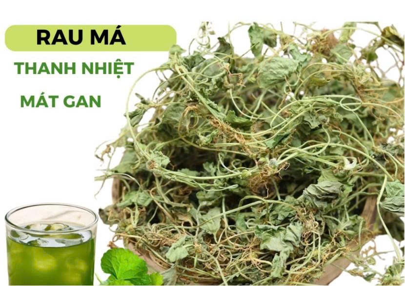 Thanh lọc cơ thể với rau má