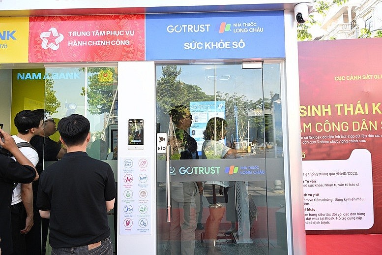 Hợp lực công - tư phát triển mô hình đột phá "Trạm Công dân số", đưa dịch vụ y tế số đi sâu vào đời sống