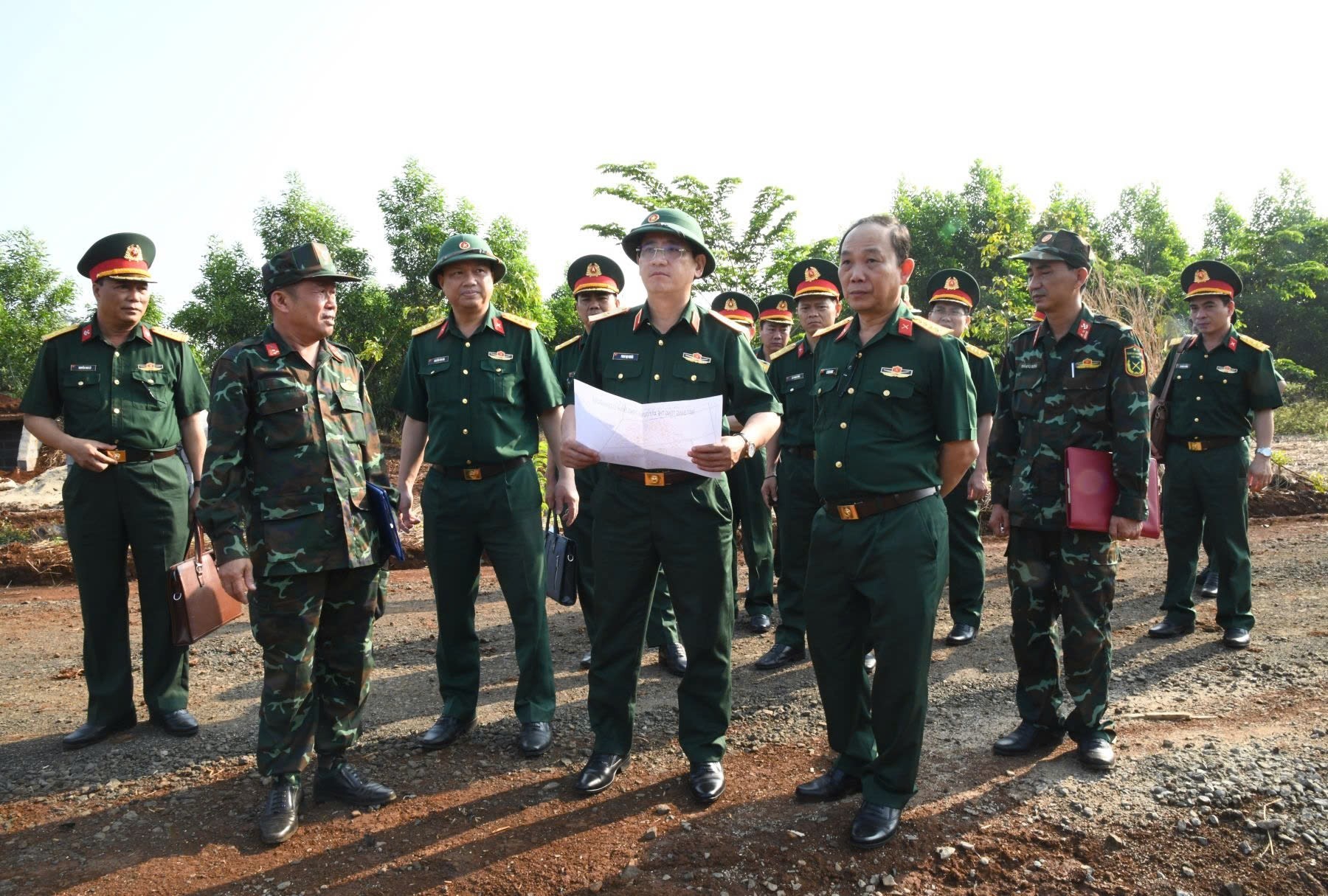 Quân khu 5 kiểm tra công tác chuẩn bị diễn tập tỉnh Đắk Lắk