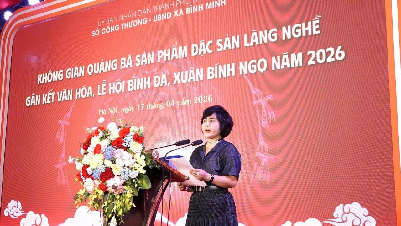 Khai mạc không gian quảng bá sản phẩm đặc sản làng nghề gắn với lễ hội Bình Đà (xã Bình Minh) năm 2026