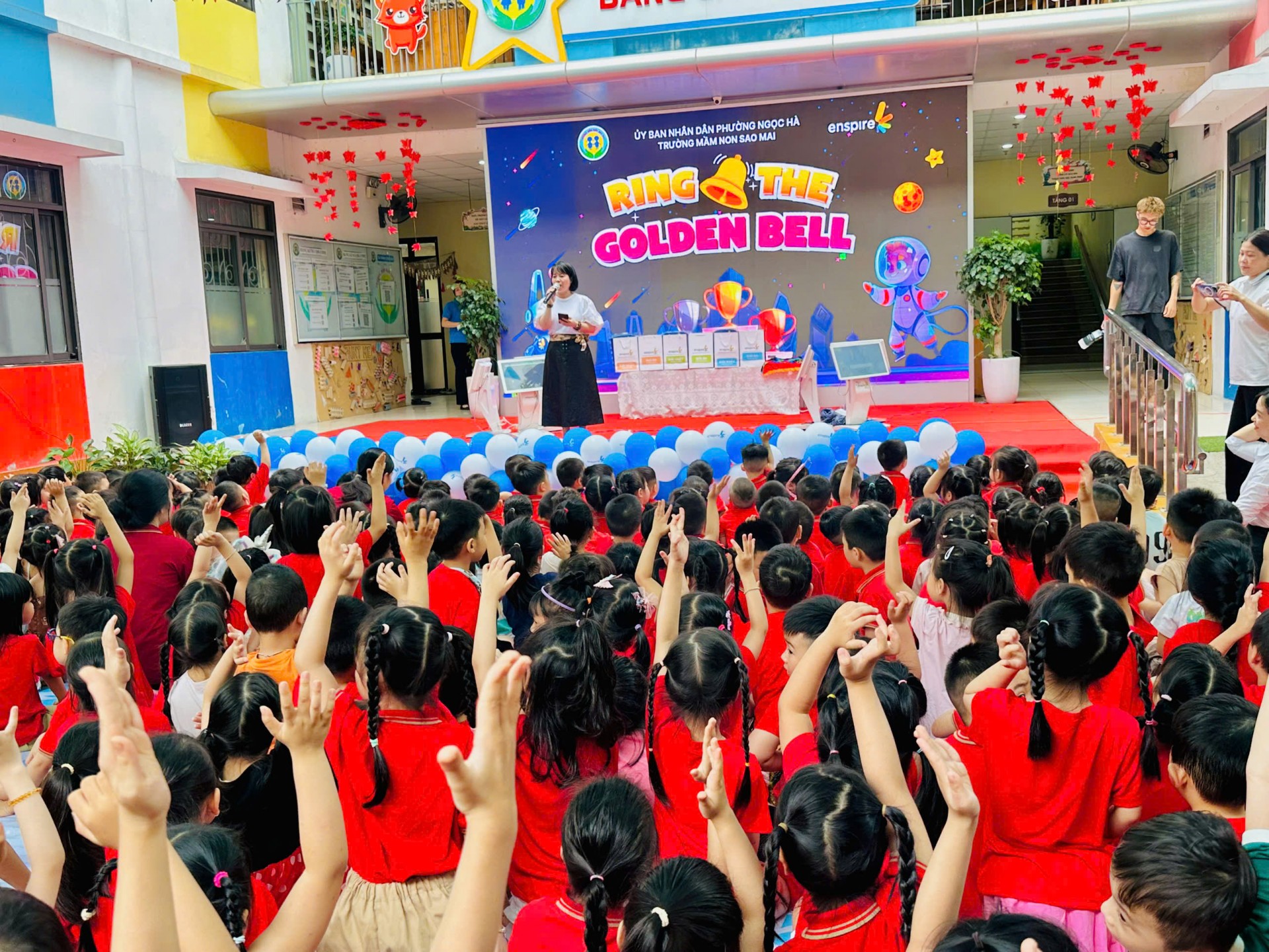 Trường Mầm non Sao Mai: “Ring the Golden Bell 2026” Sân chơi tiếng Anh - Nơi những tài năng nhí tự tin tỏa sáng