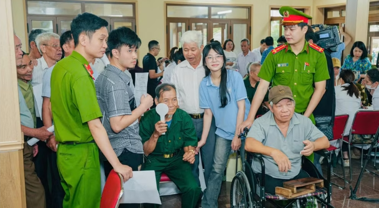 Khám sức khỏe thiện nguyện cho người có công và thân nhân gia đình chính sách