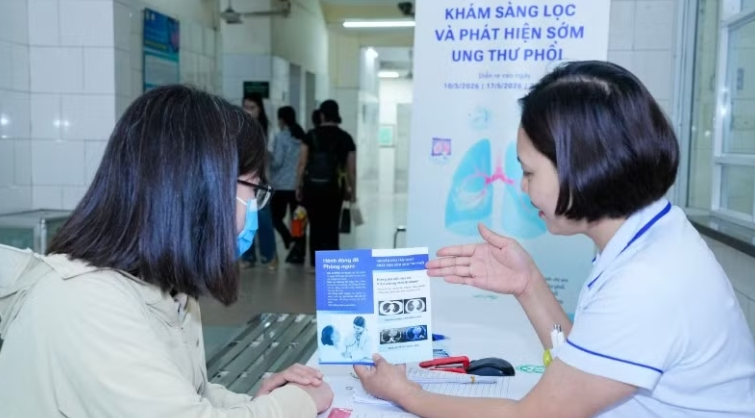 Mới có 10% số ca mắc ung thư phổi được phát hiện ở giai đoạn sớm