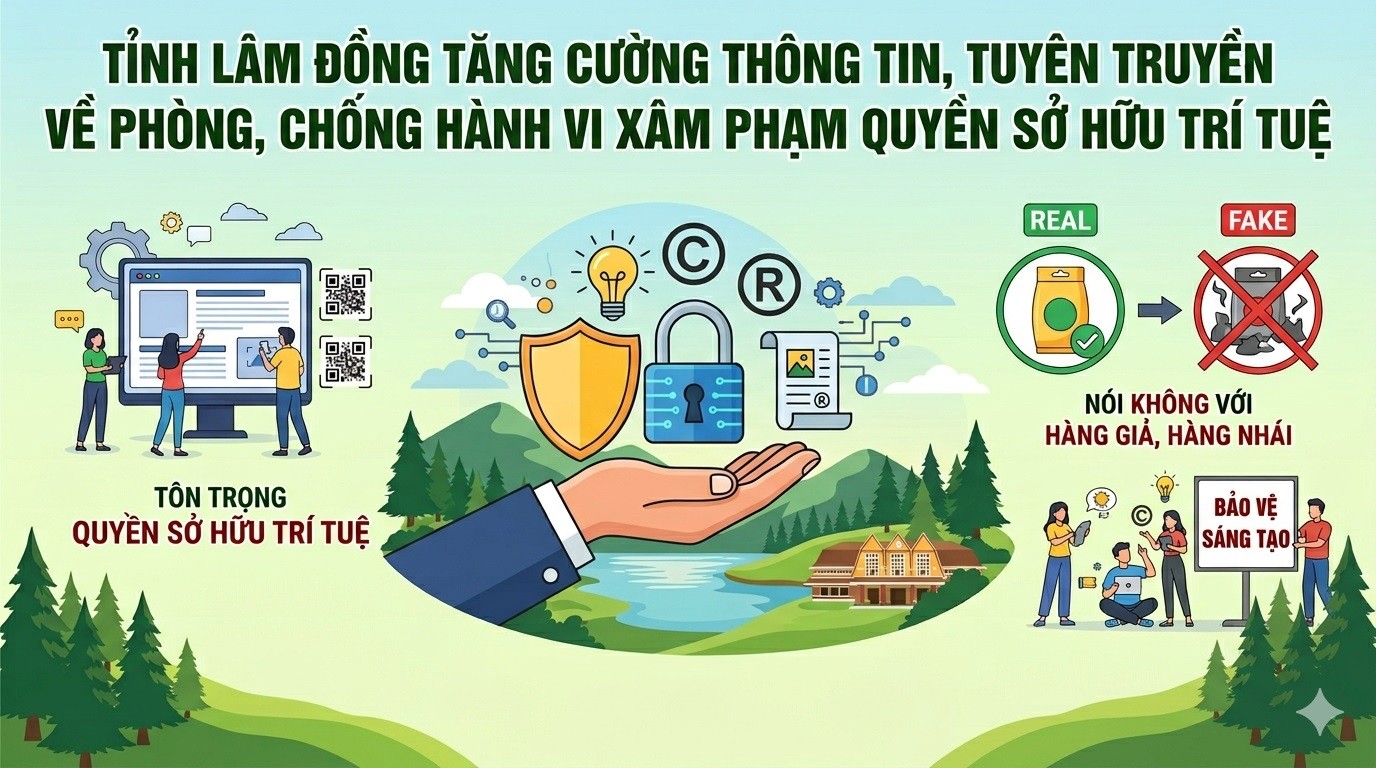 Tăng cường thông tin, tuyên truyền về phòng, chống hành vi xâm phạm quyền sở hữu trí tuệ