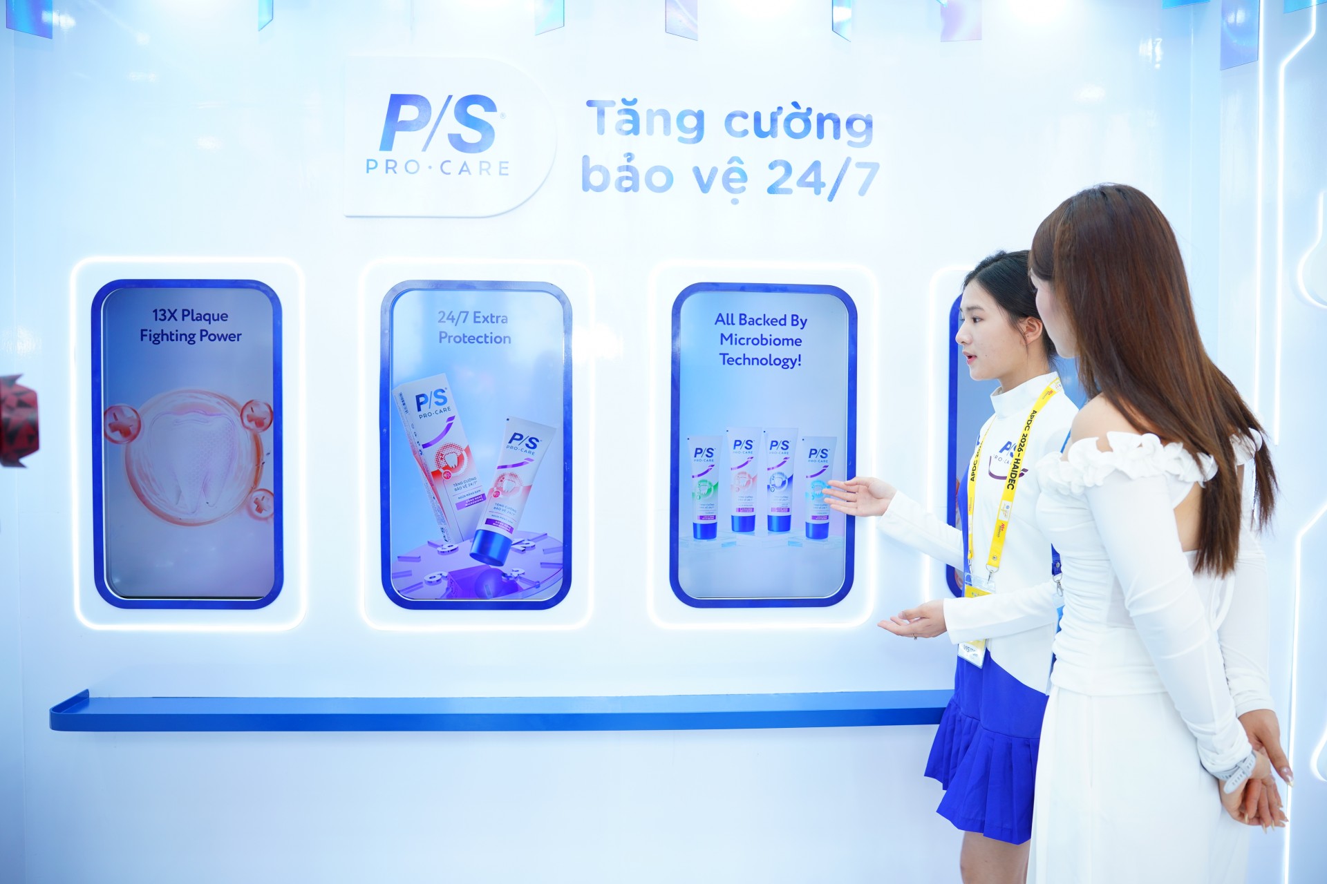 P/S lần đầu tiên giới thiệu công nghệ Microbiome trong kem đánh răng P/S Pro-Care tại Hội nghị Nha khoa Châu Á - Thái Bình Dương lần thứ 47 P/S lần đầu tiên giới thiệu công nghệ Microbiome trong kem đánh răng P/S Pro-Care tại Hội nghị Nha khoa Châu Á - Thái Bình Dương lần thứ 47