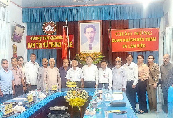 Hợp tác phát triển Nam dược: Hội Nam Y Việt Nam và Giáo hội Phật giáo Hòa Hảo chung tay chăm sóc sức khỏe Nhân dân