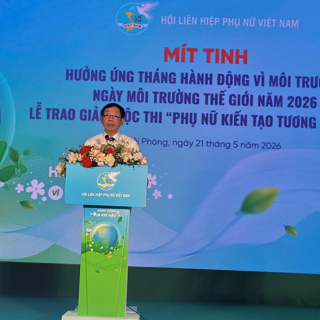 Trung ương Hội liêp hiệp phụ nữ Việt Nam: Hưởng ứng tháng hành động vì môi trường Trung ương Hội liêp hiệp phụ nữ Việt Nam: Hưởng ứng tháng hành động vì môi trường