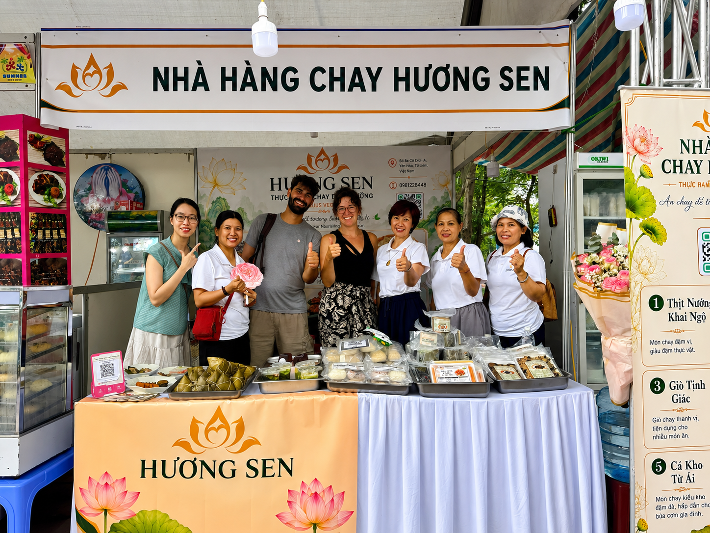 Ẩm thực chay thu hút du khách tại Tuần lễ Thương mại Du lịch Xanh Quốc tế 2026 Ẩm thực chay thu hút du khách tại Tuần lễ Thương mại Du lịch Xanh Quốc tế 2026