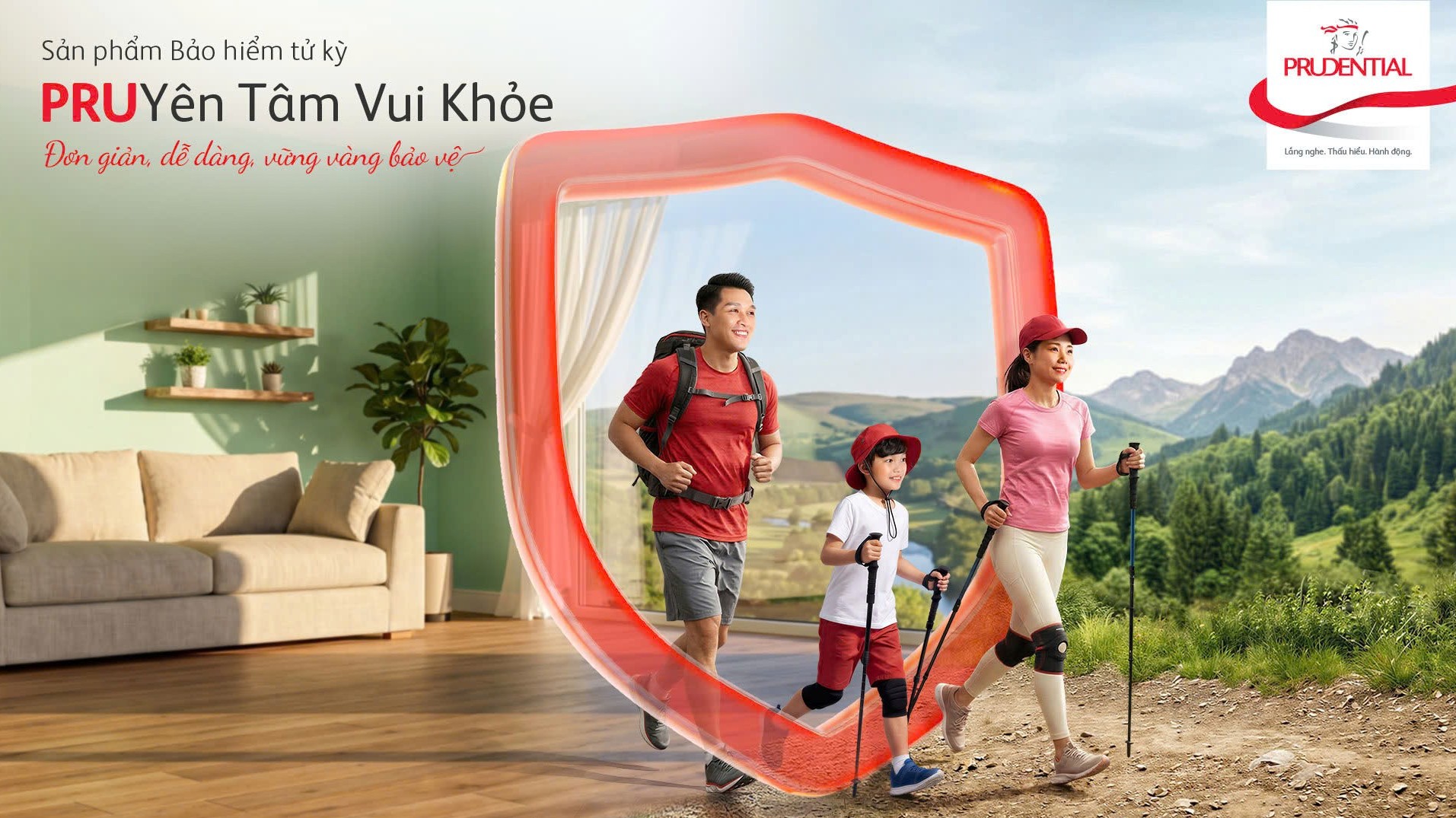 Prudential Việt Nam tăng cường lớp bảo vệ sức khỏe nền tảng, giúp gia đình Việt yên tâm sống vui khỏe