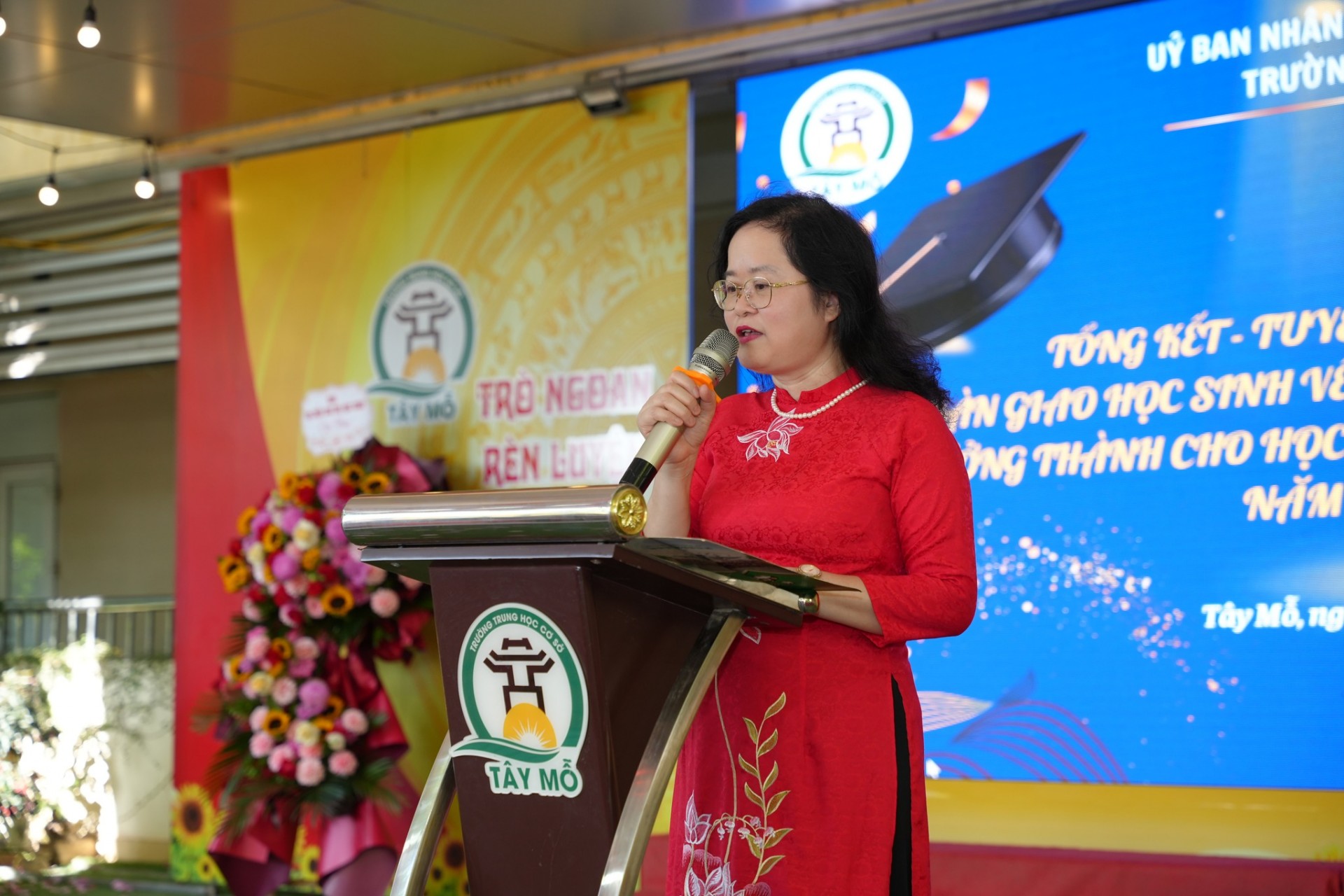 Một ngày hè đặc biệt dưới mái trường THCS Tây Mỗ