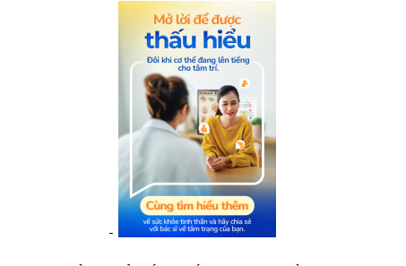 Chăm sóc sức khỏe toàn diện bắt đầu từ việc lắng nghe stress: Hãy hỏi để được thấu hiểu Chăm sóc sức khỏe toàn diện bắt đầu từ việc lắng nghe stress: Hãy hỏi để được thấu hiểu