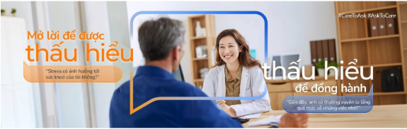 Chăm sóc sức khỏe toàn diện bắt đầu từ việc lắng nghe stress: Hãy hỏi để được thấu hiểu Chăm sóc sức khỏe toàn diện bắt đầu từ việc lắng nghe stress: Hãy hỏi để được thấu hiểu