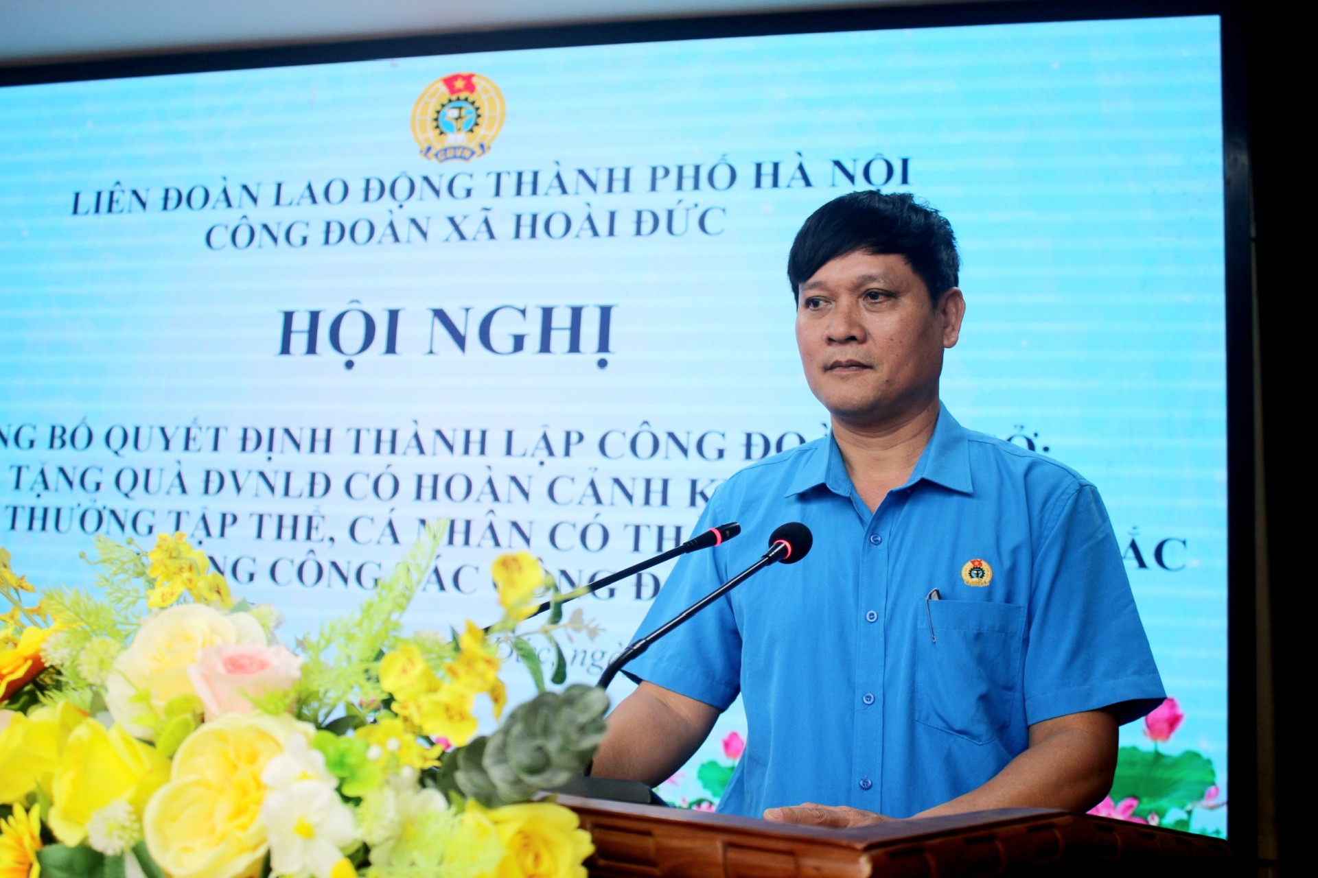 Hoài Đức rộn ràng không khí tháng công nhân 2026: Ra mắt công đoàn cơ sở mới và biểu dương các điển hình tiên tiến Hoài Đức rộn ràng không khí tháng công nhân 2026: Ra mắt công đoàn cơ sở mới và biểu dương các điển hình tiên tiến