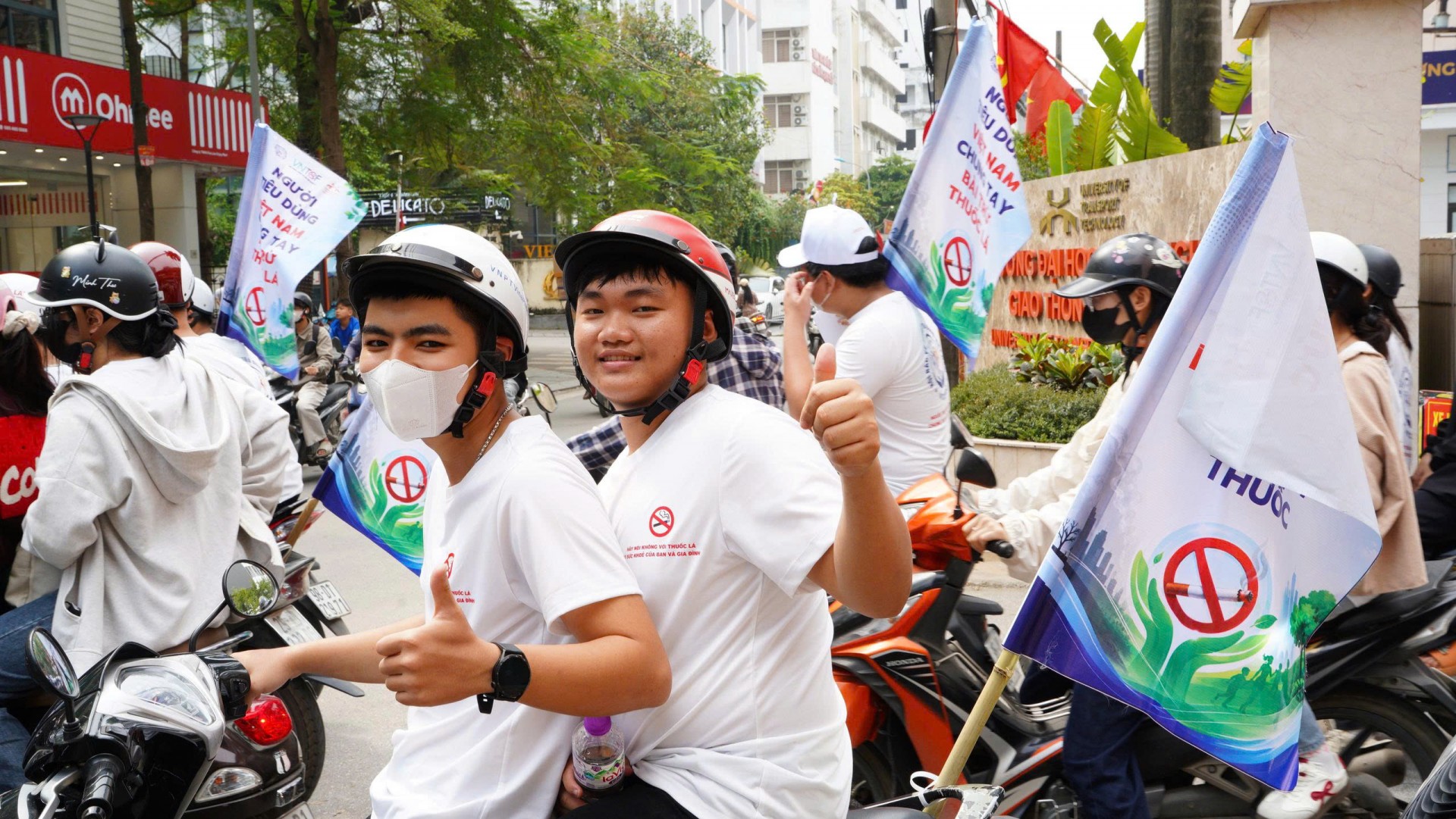Giảng đường không khói thuốc: Lan tỏa trách nhiệm, bảo vệ sức khỏe cộng đồng Giảng đường không khói thuốc: Lan tỏa trách nhiệm, bảo vệ sức khỏe cộng đồng
