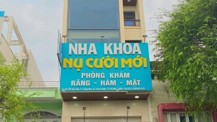 Nha khoa Nụ Cười Mới SG bị xử phạt vì người hành nghề không đăng ký khám, chữa bệnh