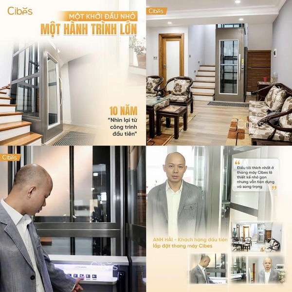Cibes Lift Việt Nam: nhìn lại 10 năm từ công trình đầu tiên tại Hà Nội