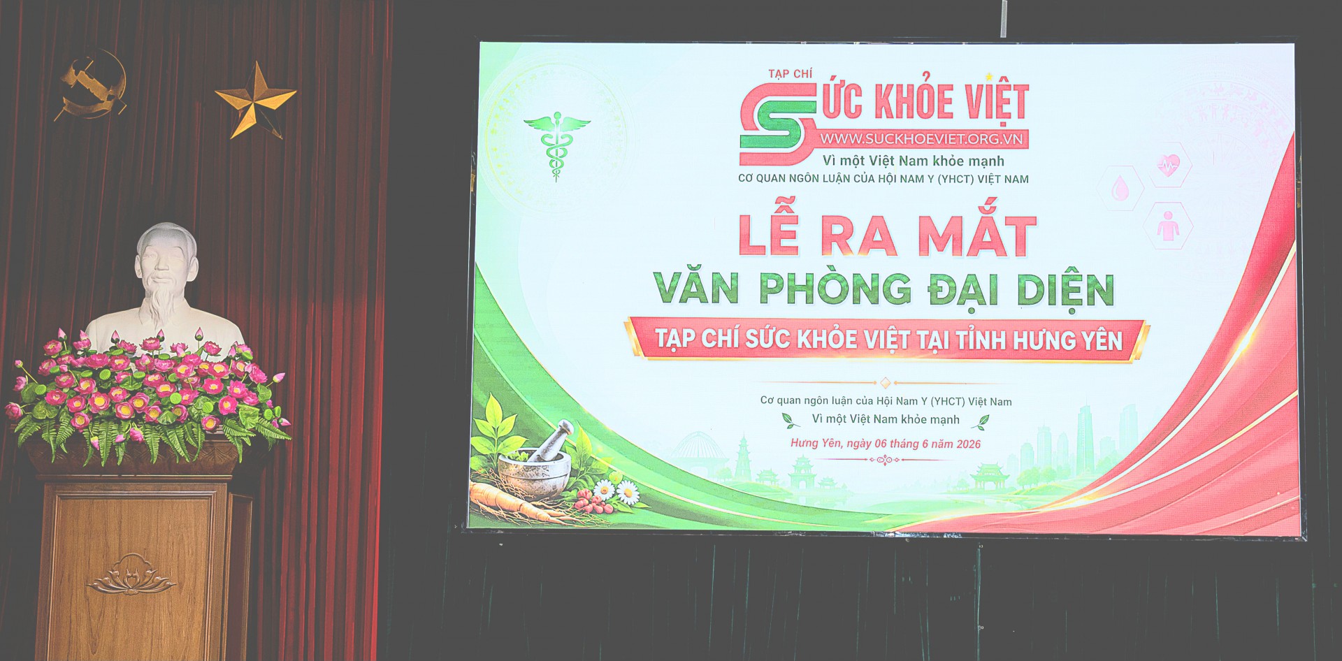 Ra mắt Văn phòng đại diện Tạp chí Sức Khỏe Việt tại Hưng Yên