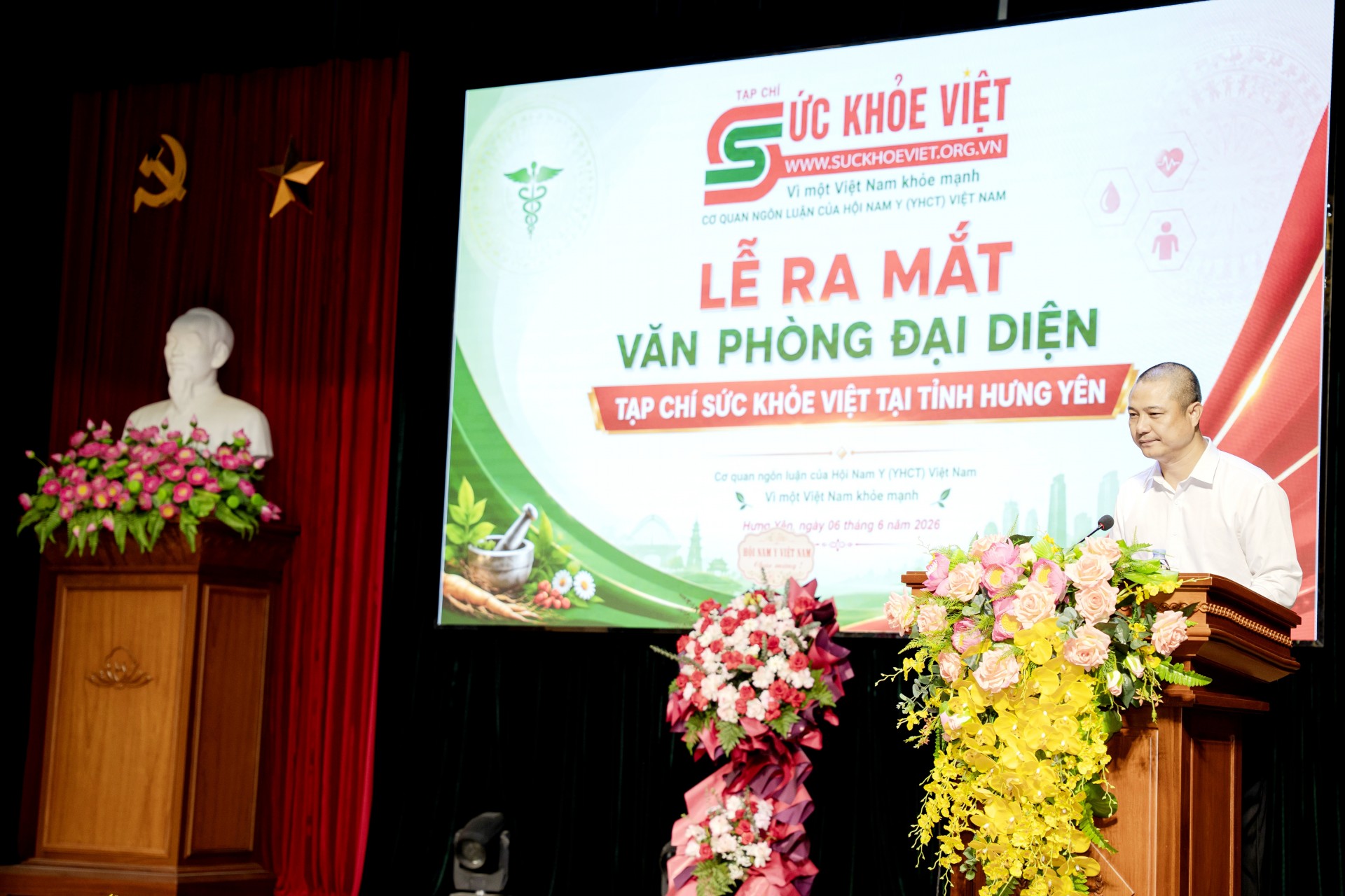 Ra mắt Văn phòng đại diện Tạp chí Sức Khỏe Việt tại Hưng Yên