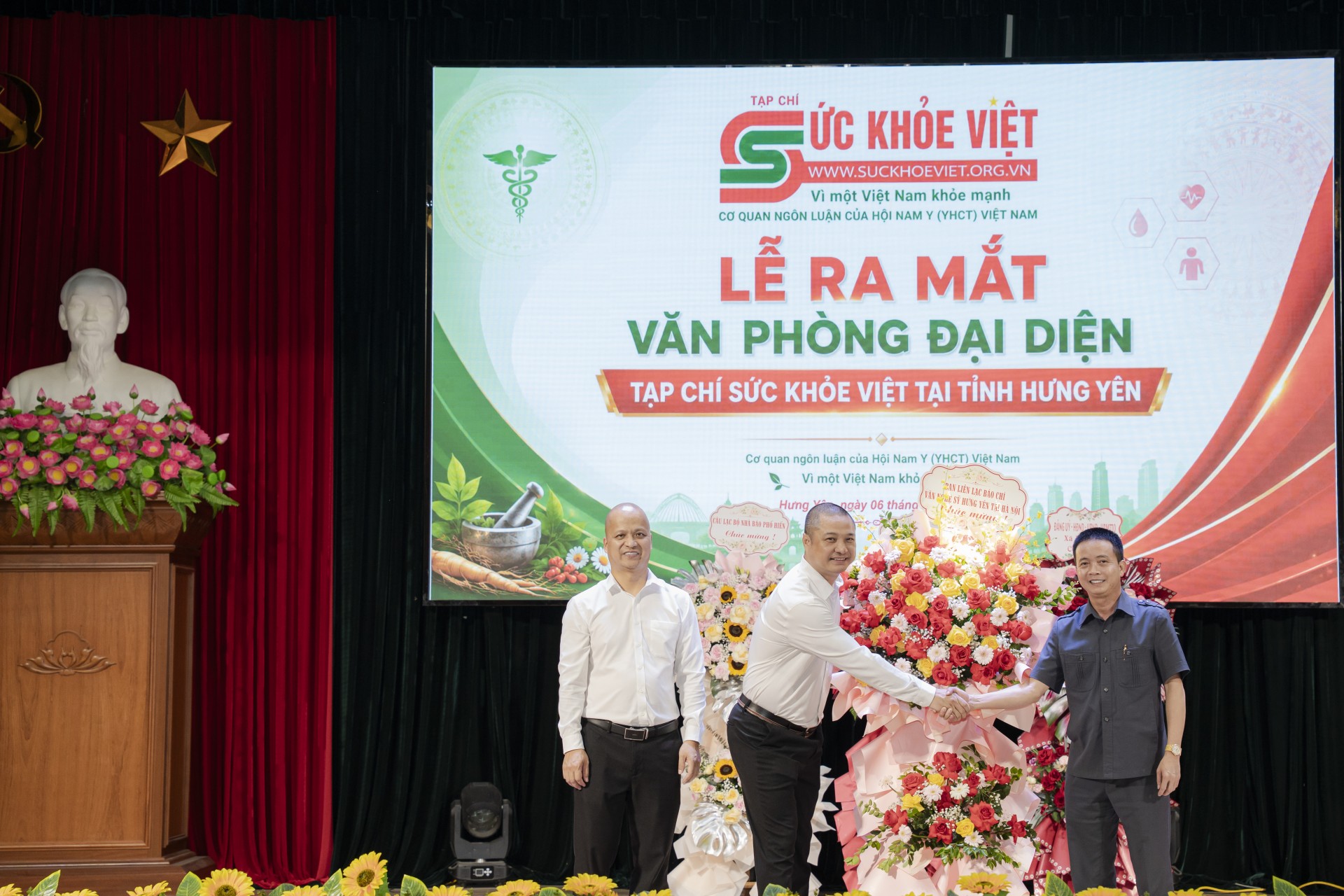 Ra mắt Văn phòng đại diện Tạp chí Sức Khỏe Việt tại Hưng Yên